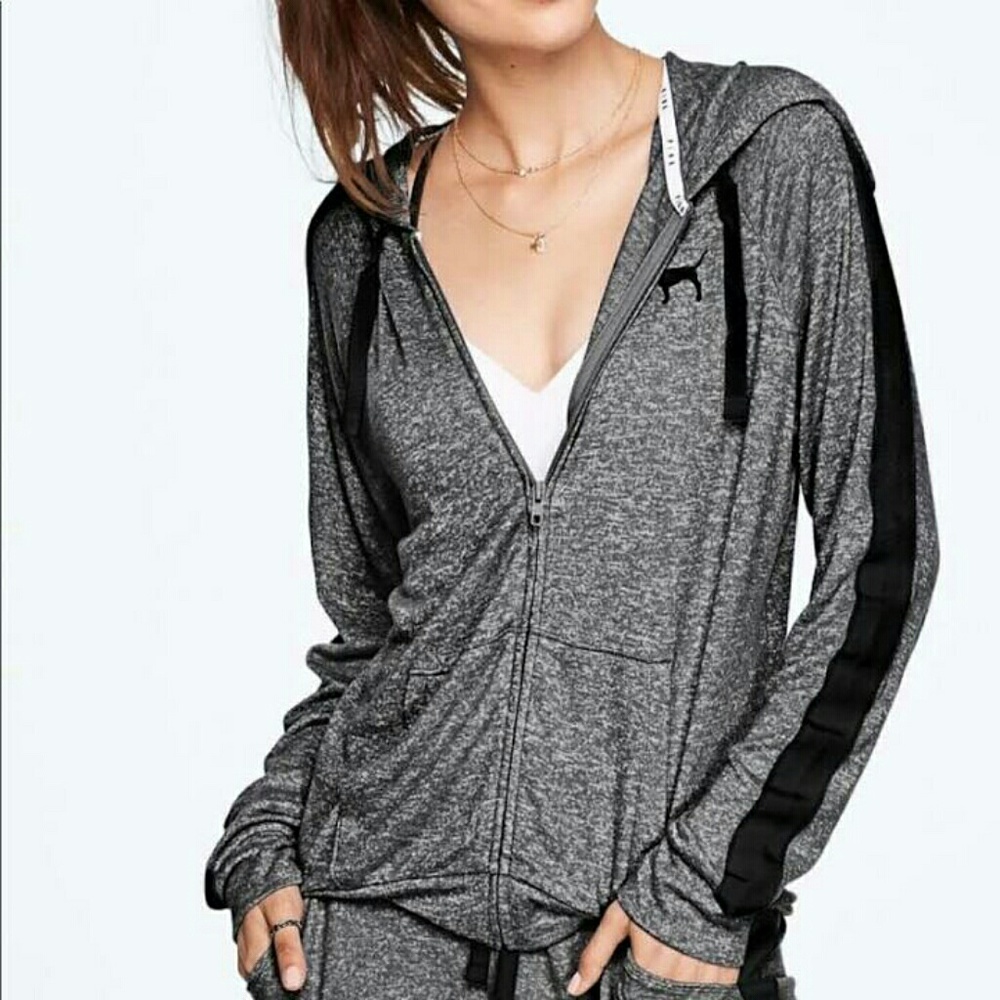Victoria's secret comfy cozy full zip hoodie